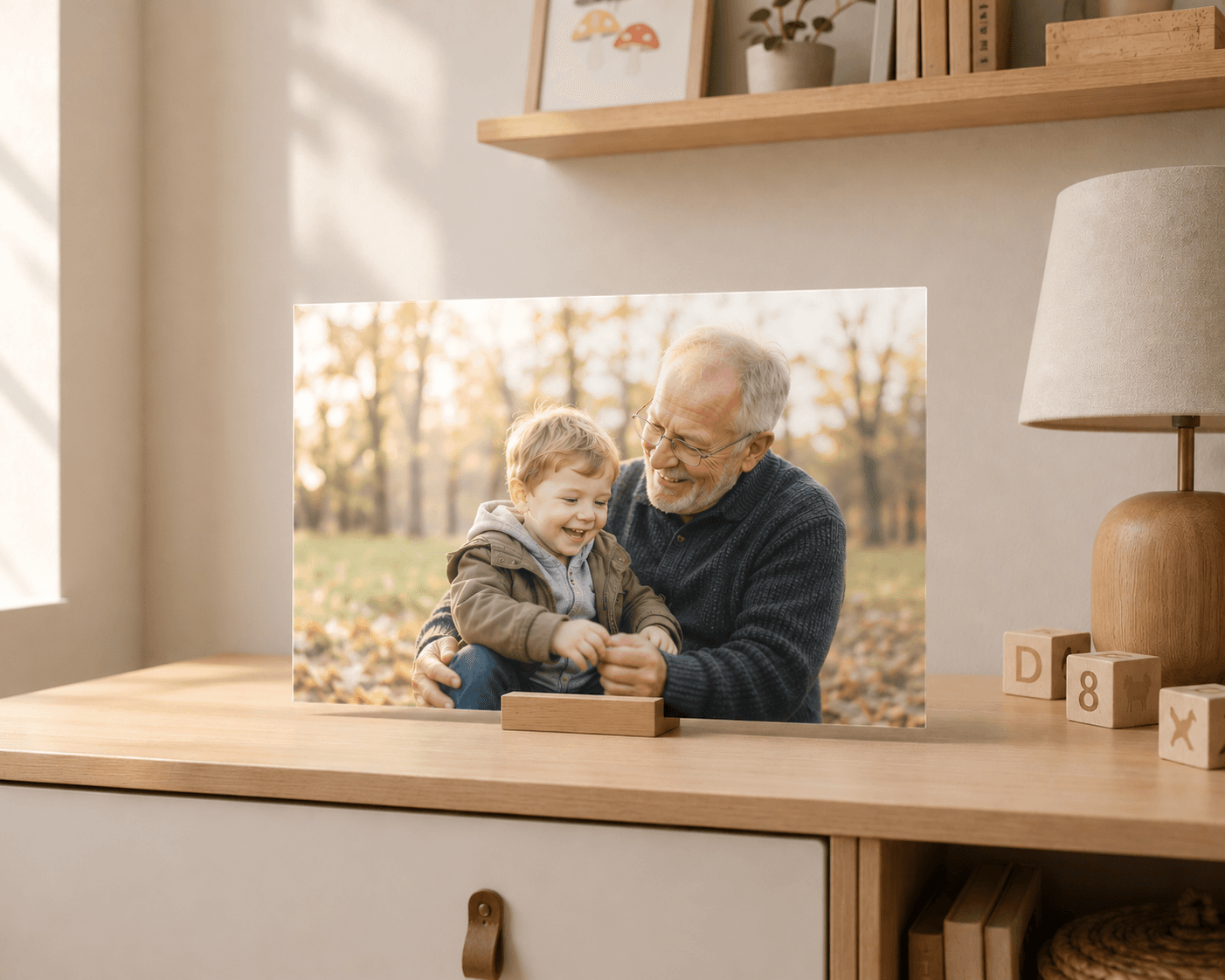 Foto op plexiglas op de kinderkamer