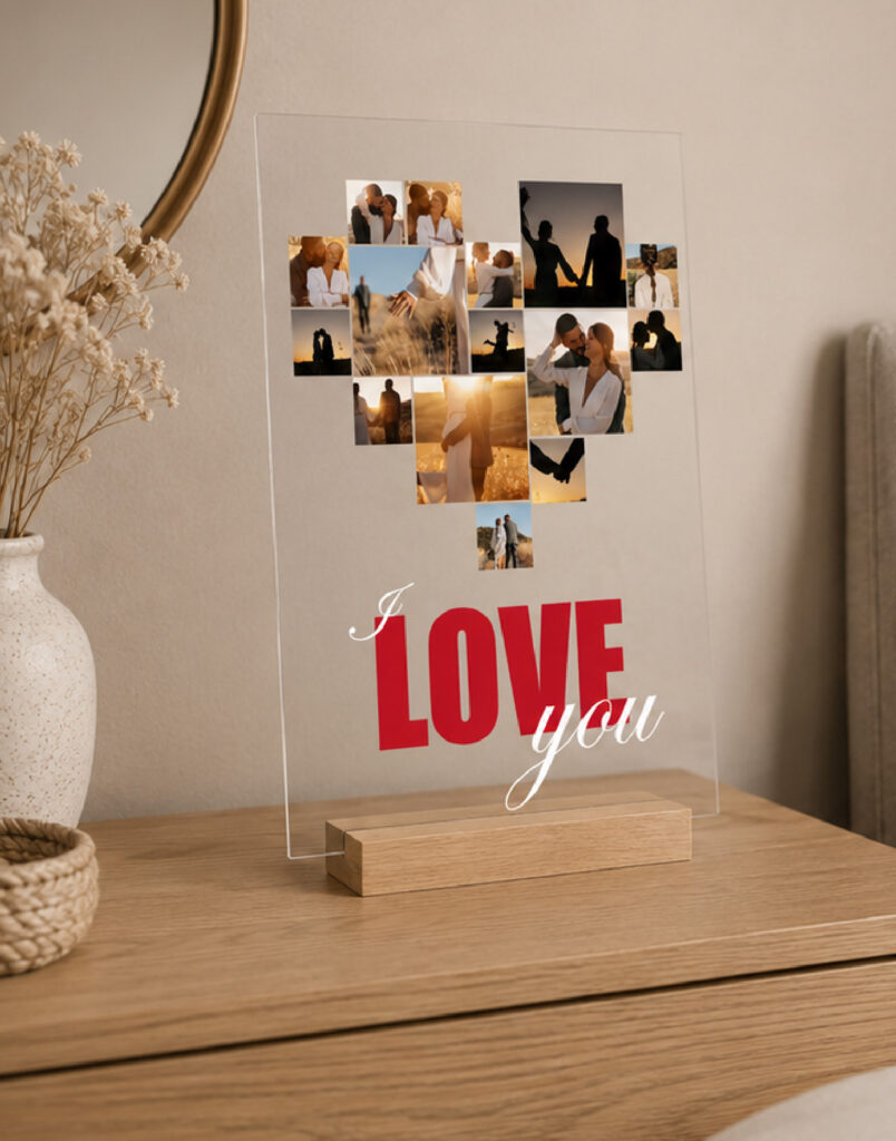 Plexiglas Liefde - I love you