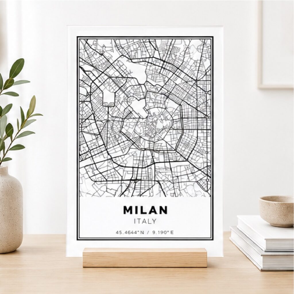 Plexiglas Stad - Milan