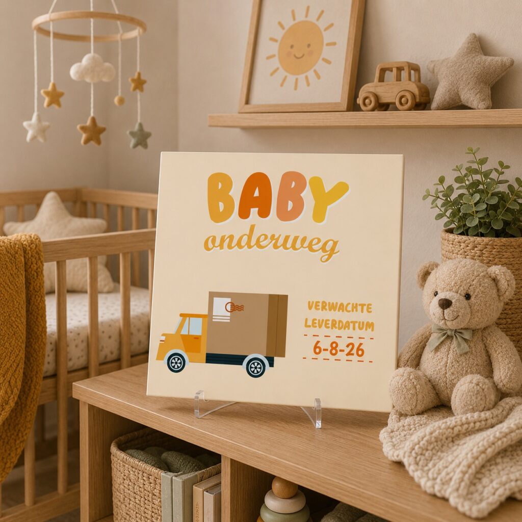 Tegel Geboorte - Baby onderweg