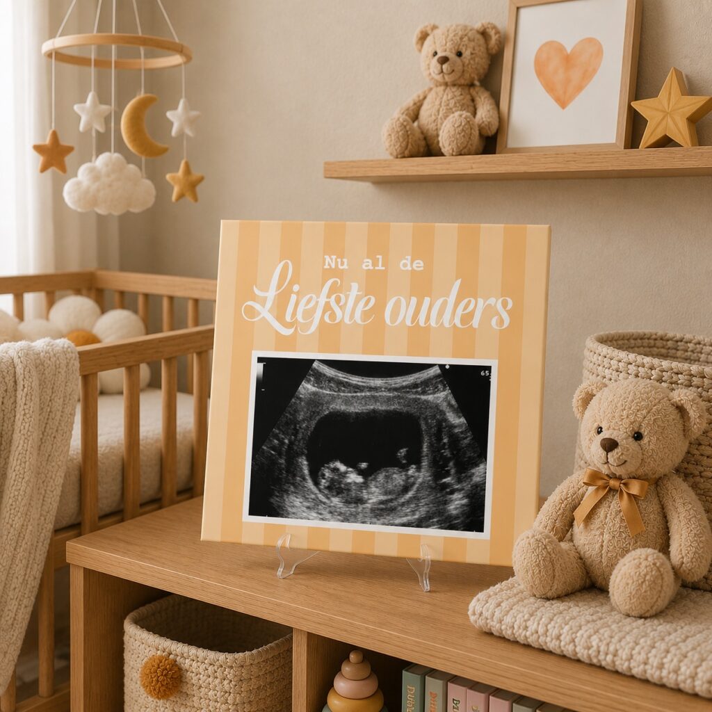 Tegel Geboorte - Nu al de liefste ouders