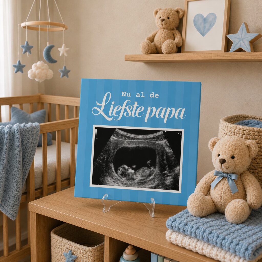 Tegel Geboorte - Nu al de liefste papa