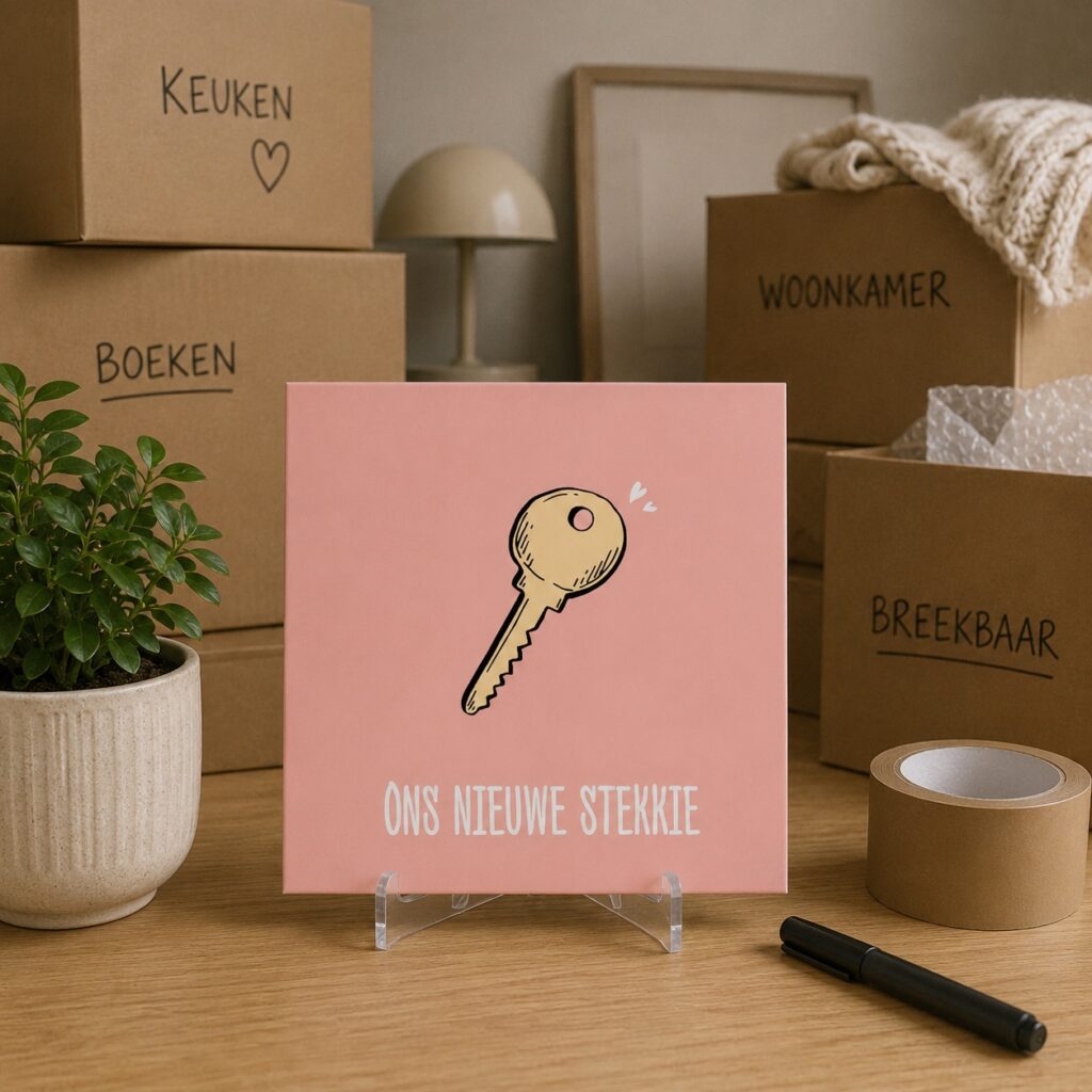 Tegel Housewarming - Ons nieuwe stekkie