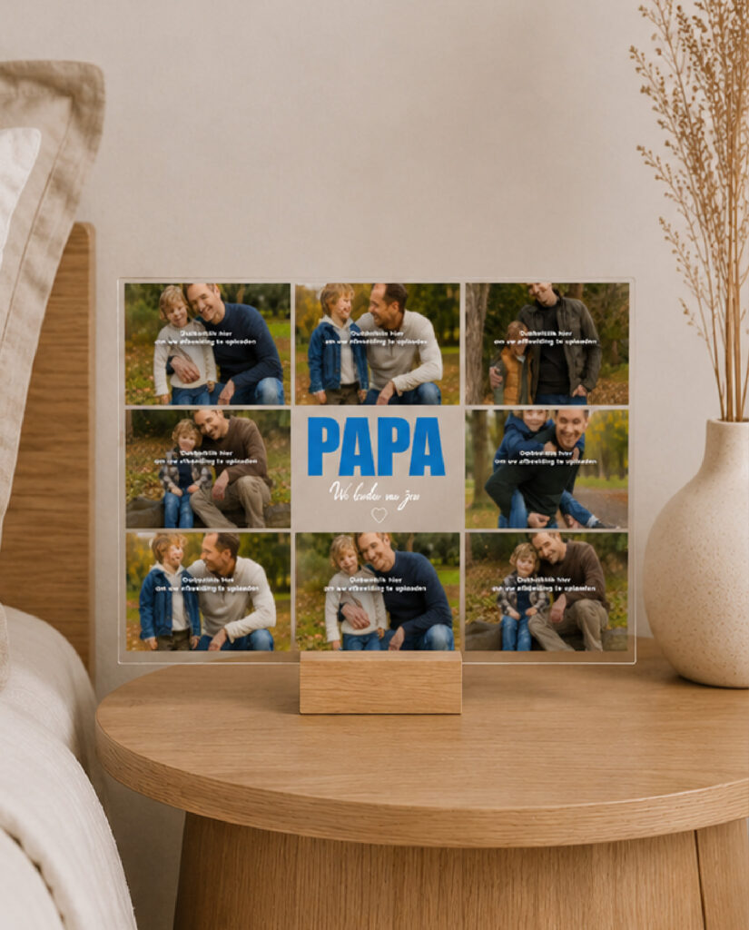 Plexiglas Familie - Papa