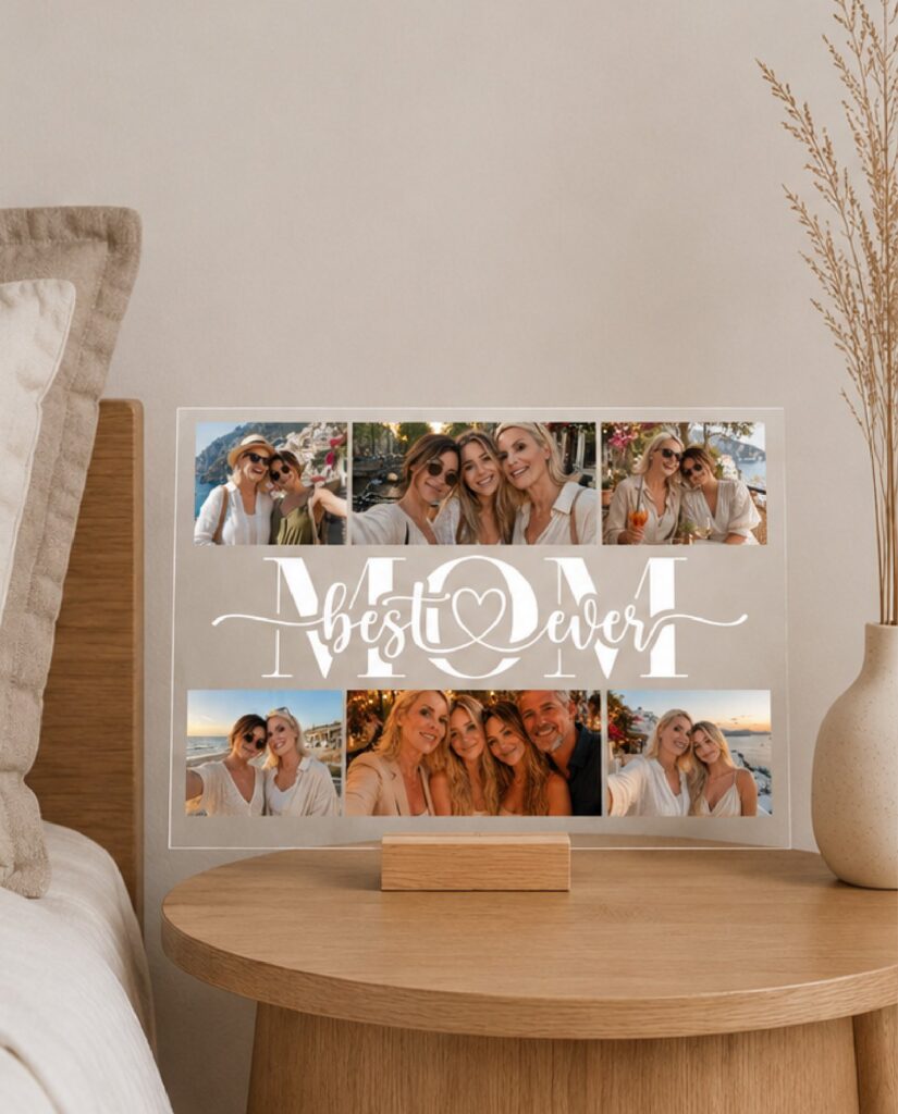 Plexiglas Familie - Best mom ever