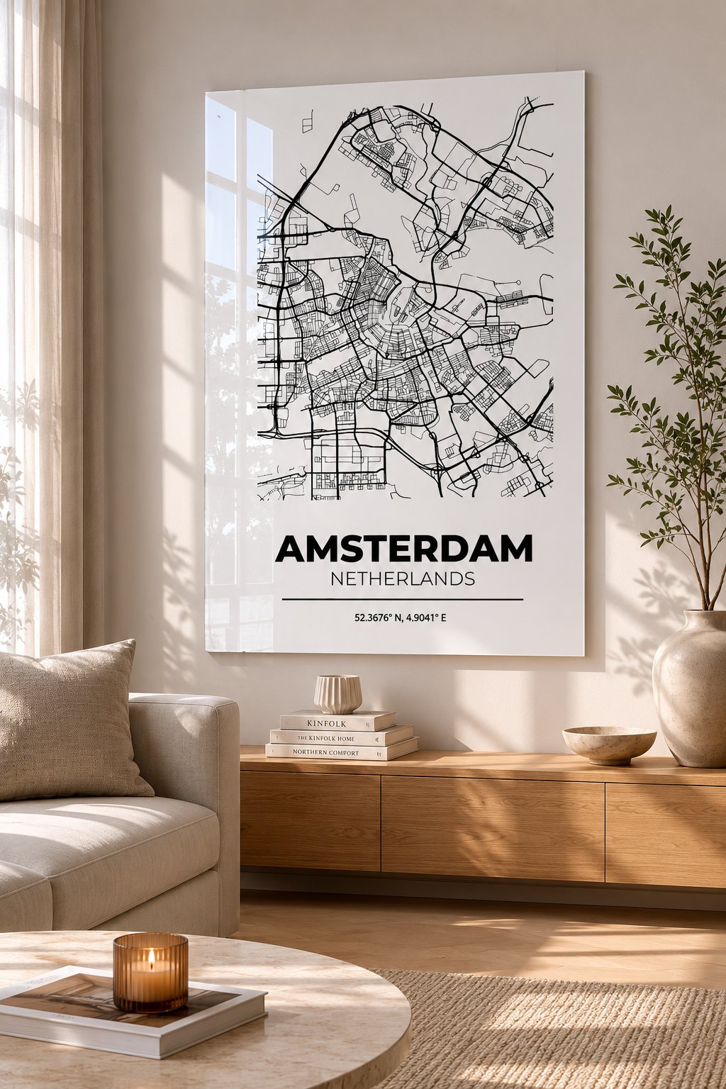 Plexiglas Stad - Amsterdam