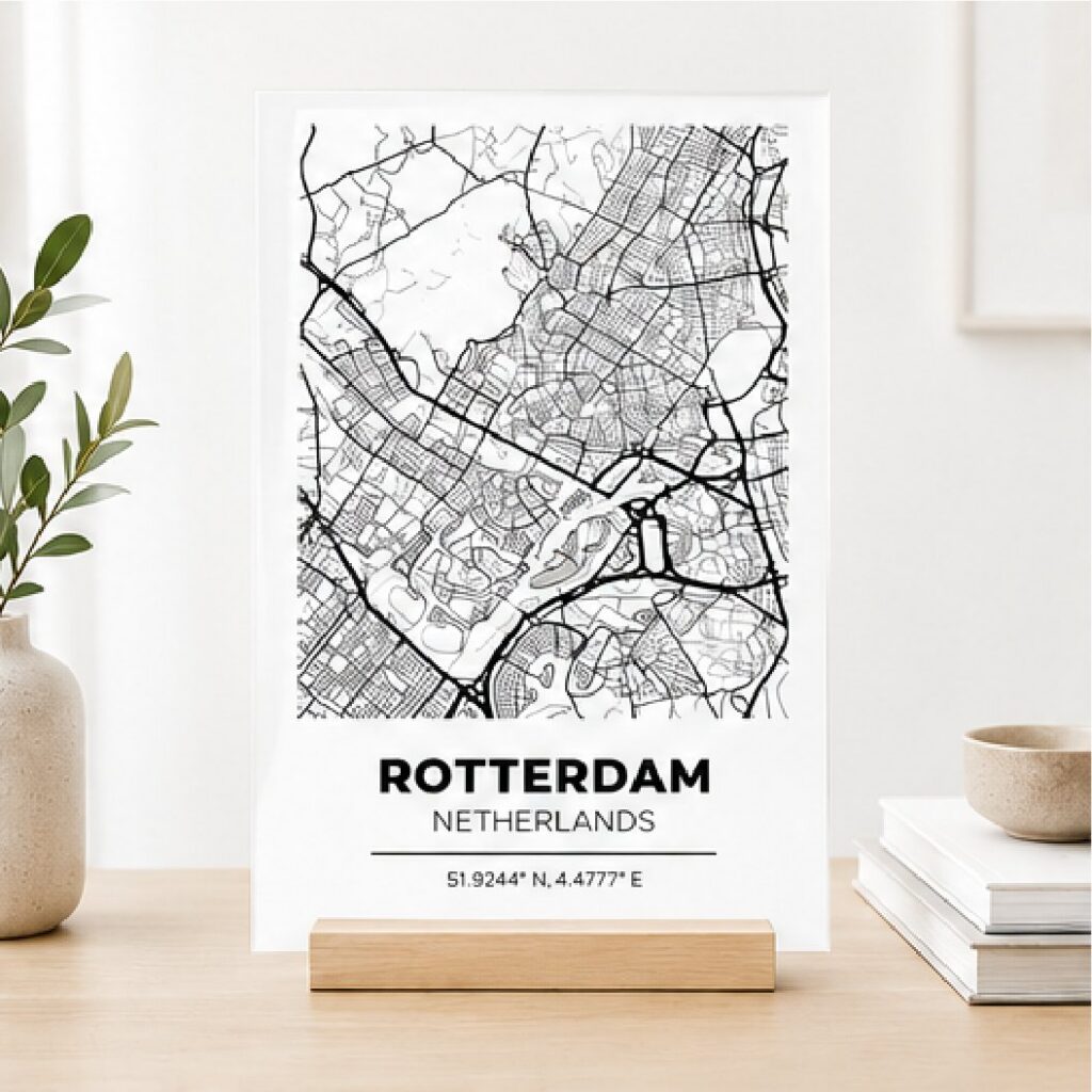Plexiglas Stad - Rotterdam