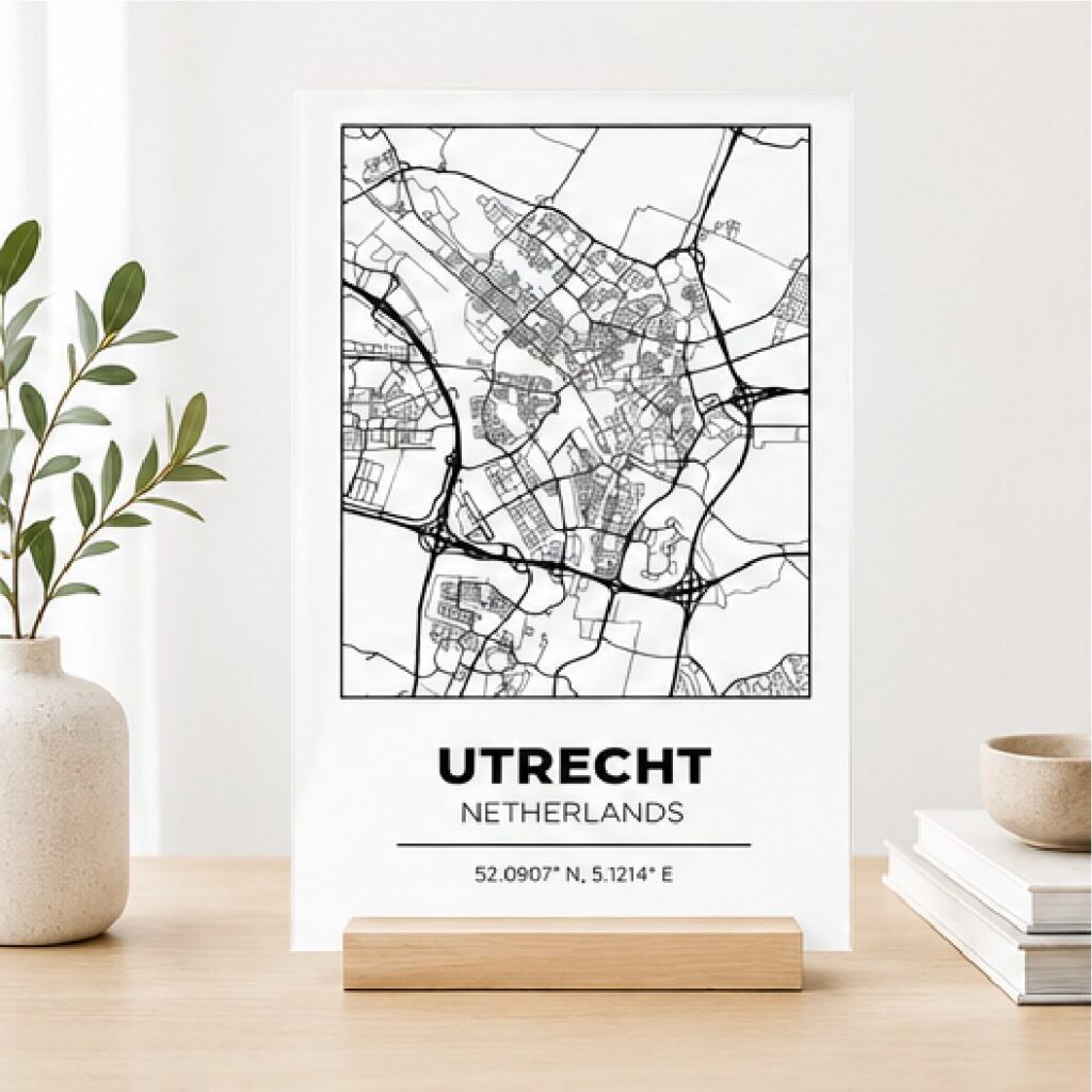 Plexiglas Stad - Utrecht