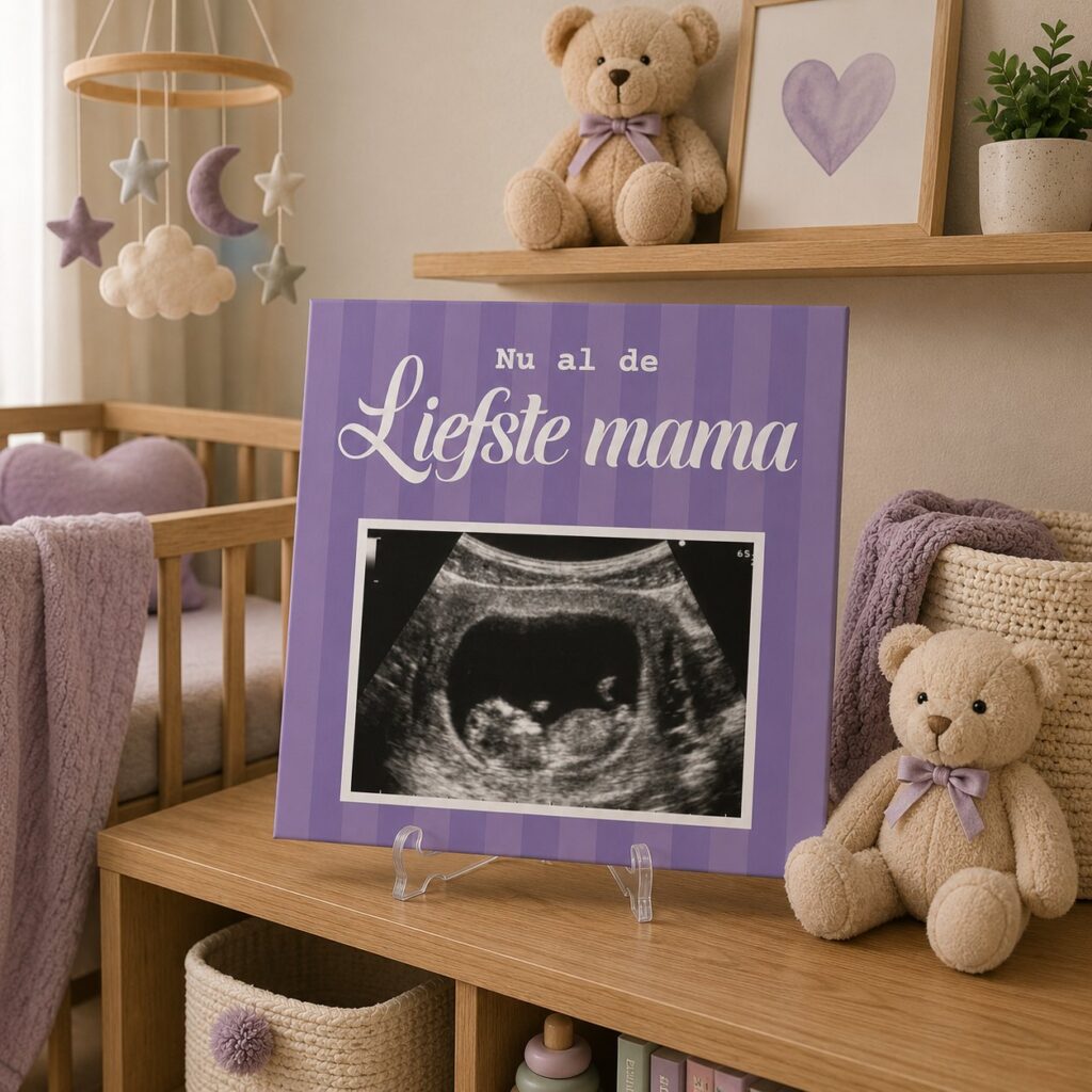 Tegel Geboorte - Nu al de liefste mama