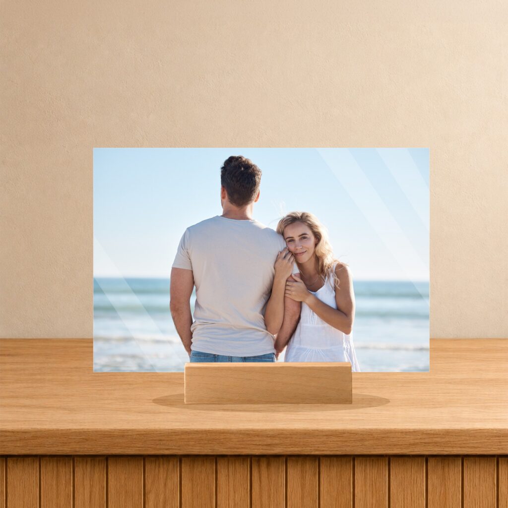 foto op plexiglas liggend