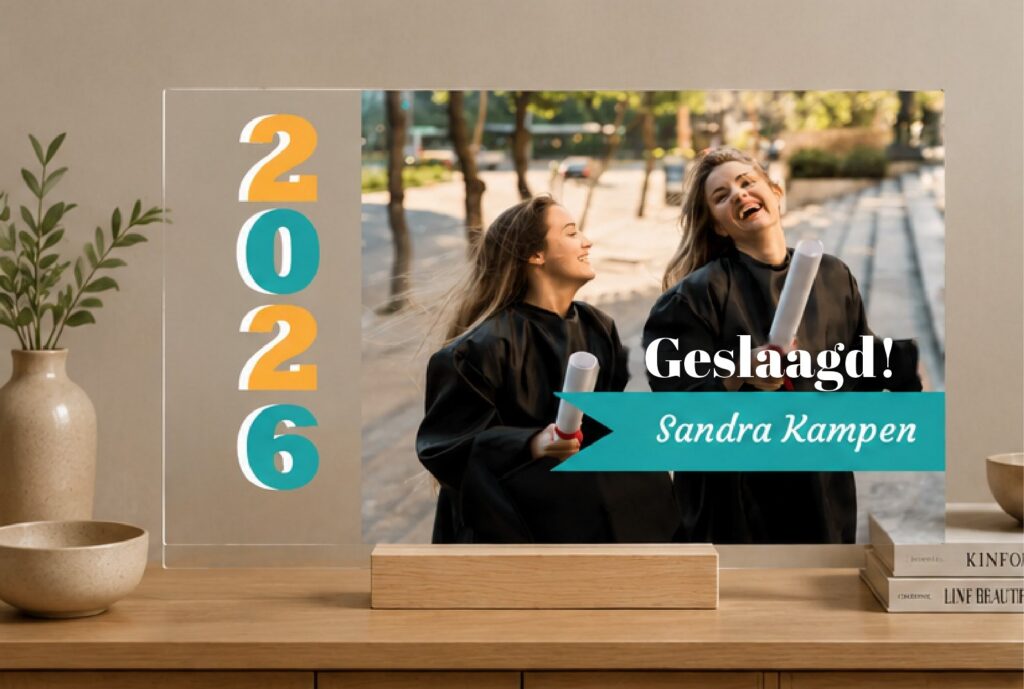 Plexiglas Geslaagd - 2026