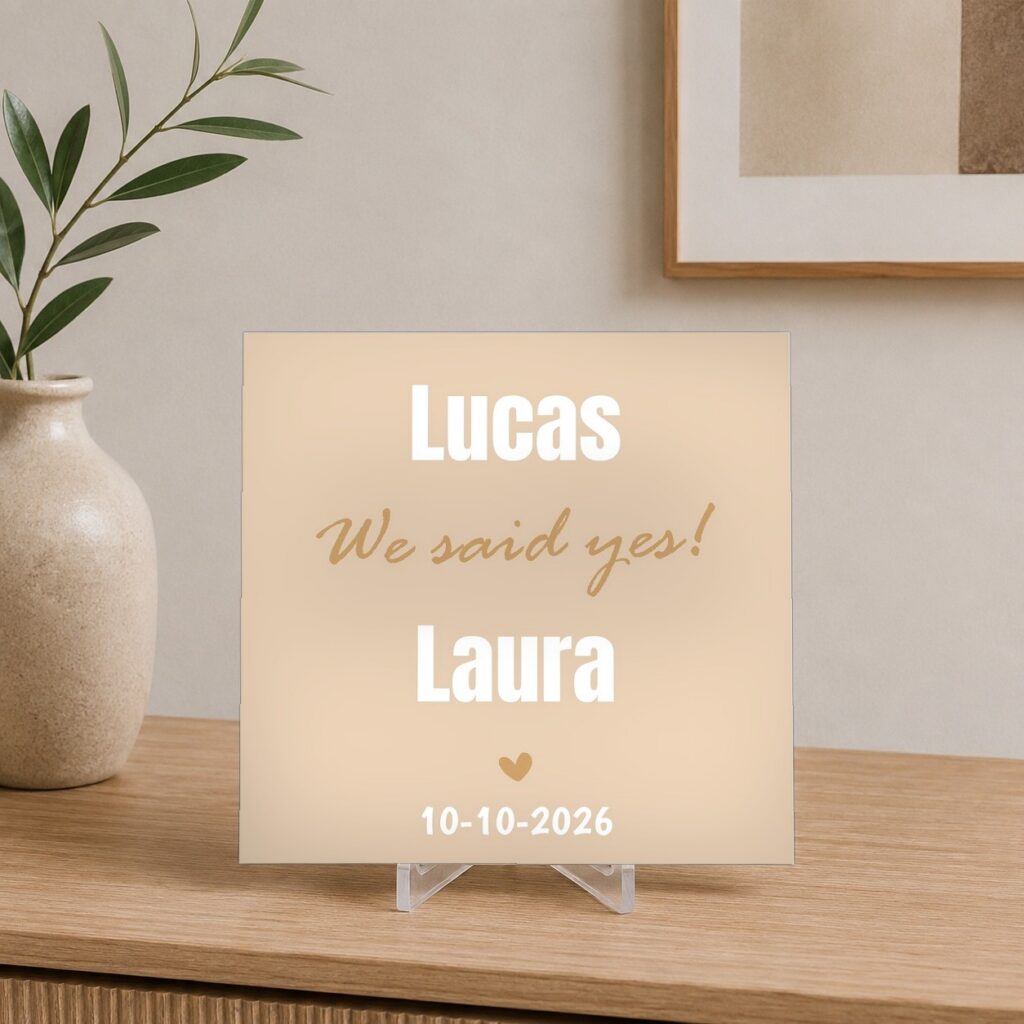 tegel liefde we said yes